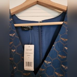 Bebe Bumblebee Wrap Dress